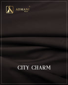 City Charm Cedar Brown micro texture wash n wear fabric for menswear shalwar kameez