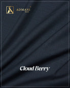 Cloud Berry Blue Sapphire Unstitched Fabric for Men by Admani Menswear Pakistan