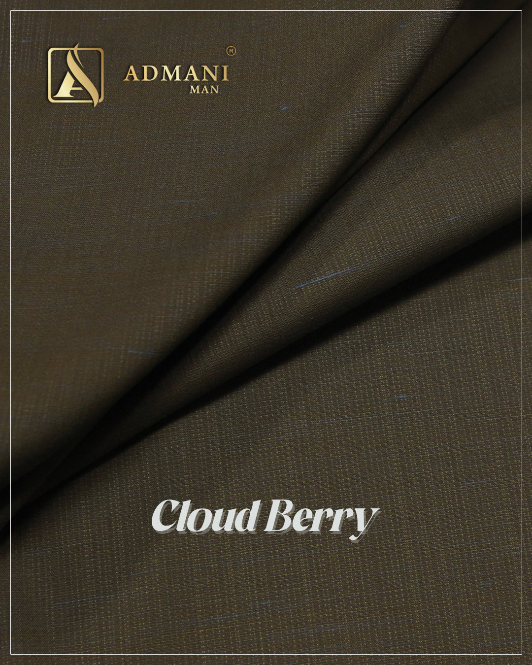 Cloud Berry Tawny Unstitched Fabric for Men by Admani Menswear Pakistan