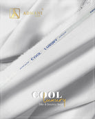 Cool Luxury Off White Unstitched Shalwar Kameez Fabric for Men by Admani Menswear Pakistan