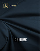 Couture Blue Sapphire premium smooth suiting fabric for menswear shalwar kameez