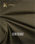 Couture Tawny premium smooth suiting fabric for formal menswear shalwar kameez