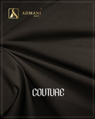 Couture Wood Brown premium smooth suiting fabric for formal menswear shalwar kameez