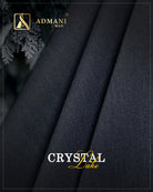 Crystal Lake Navy Blue premium fancy fabric for men's shalwar kameez