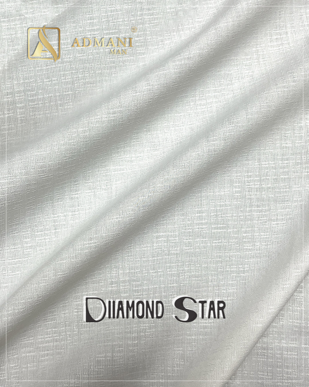 Diamond Star Off White Unstitched Jacquard Fabric Menswear Shalwar Kameez by Admani Menswear Pakistan
