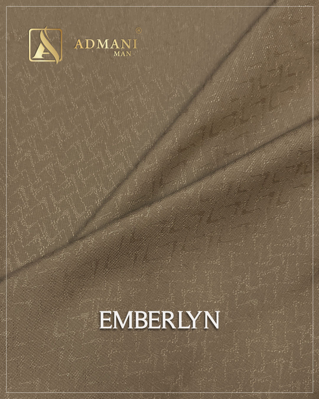 Emberlyn Hazel Wood Unstitched Jacquard Shalwar Kameez Fabric Mens Clothing Pakistan by Admani Menswear