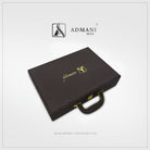 Exclusive Box 11 premium rigid single-compartment packaging for unstitched fabric menswear shalwar kameez by Admani Menswear Pakistan