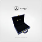 Exclusive Box Briefcase 8 premium rigid packaging with velvet lining for unstitched fabric menswear shalwar kameez by Admani Menswear Pakistan