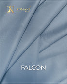 Falcon Blue Sapphire Unstitched Micro Design Fabric for Men by Admani Menswear Pakistan