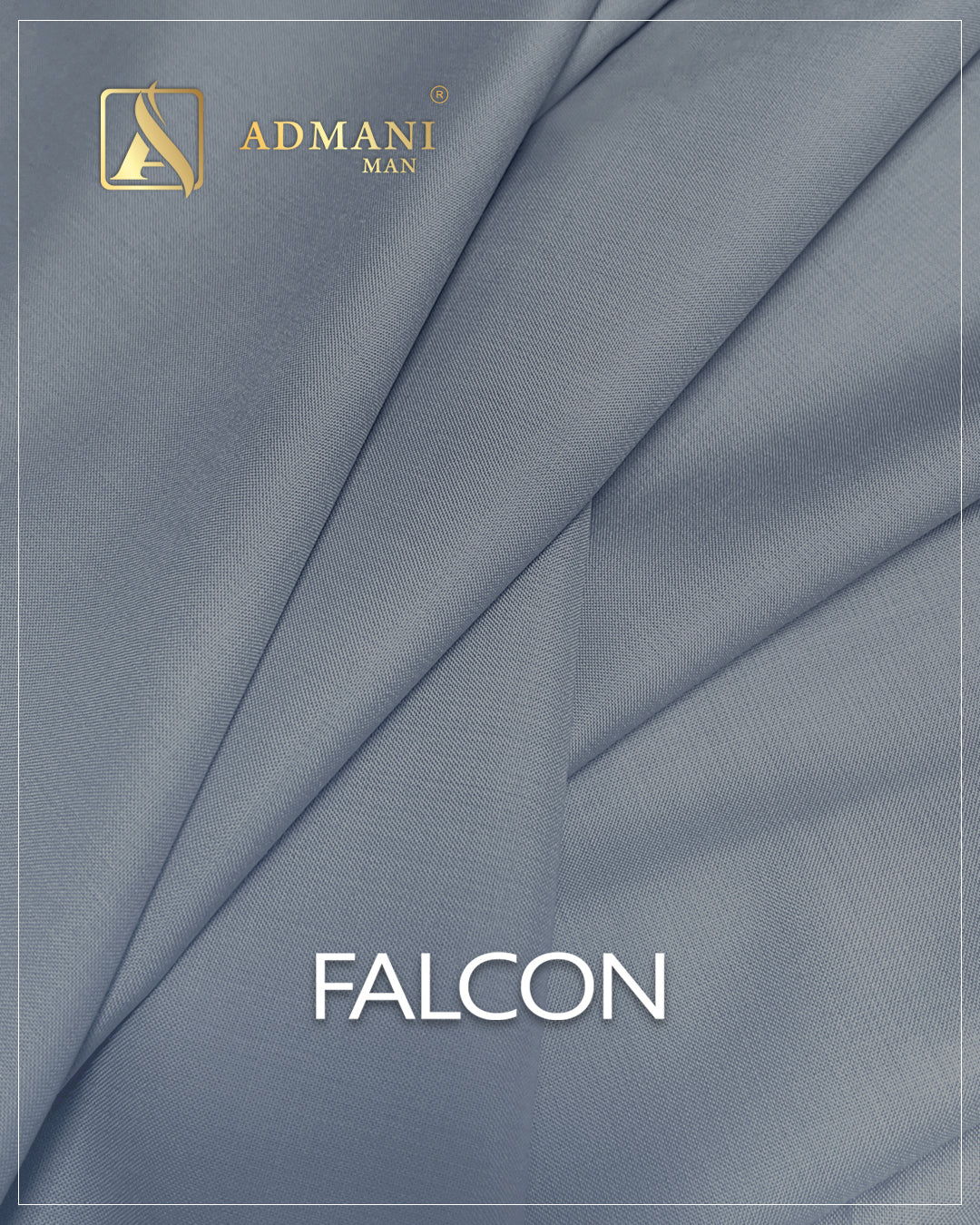 Falcon Denim Unstitched Micro Design Fabric for Men by Admani Menswear Pakistan