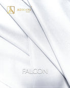 Falcon Off White Unstitched Micro Design Fabric for Men by Admani Menswear Pakistan