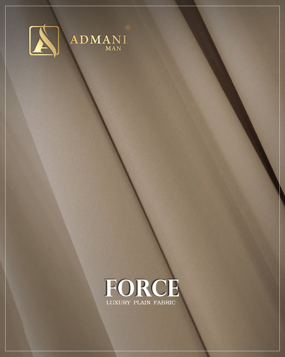 Force Tawny Premium Soft Fabric for Menswear Shalwar Kameez by Admani Pakistan