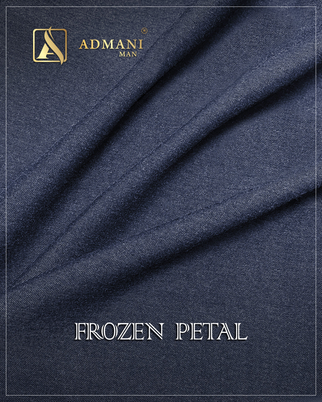 Frozen Petal Cloud pure winter fabric for men's shalwar kameez