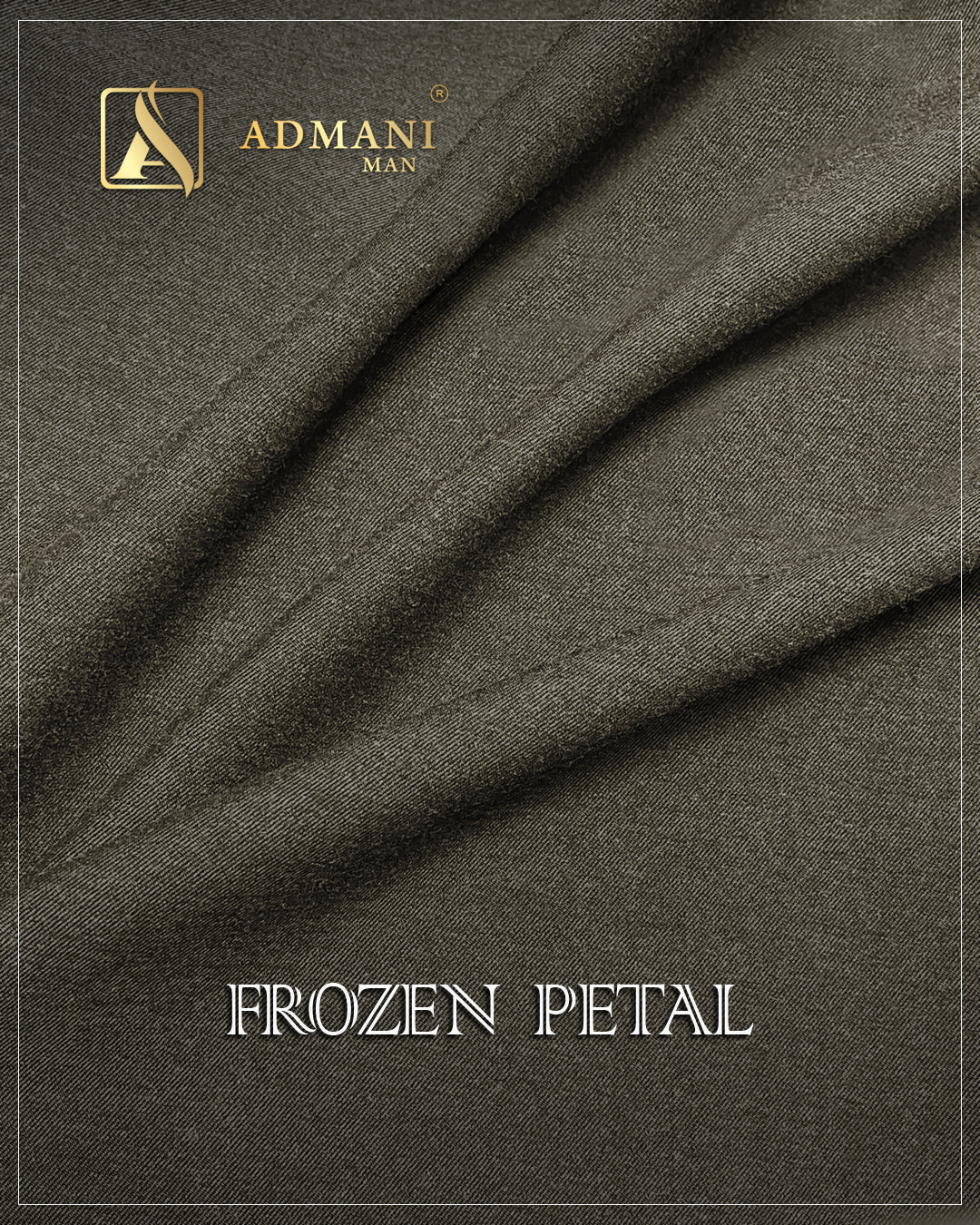 Frozen Petal Sandcastle pure winter fabric for men's shalwar kameez
