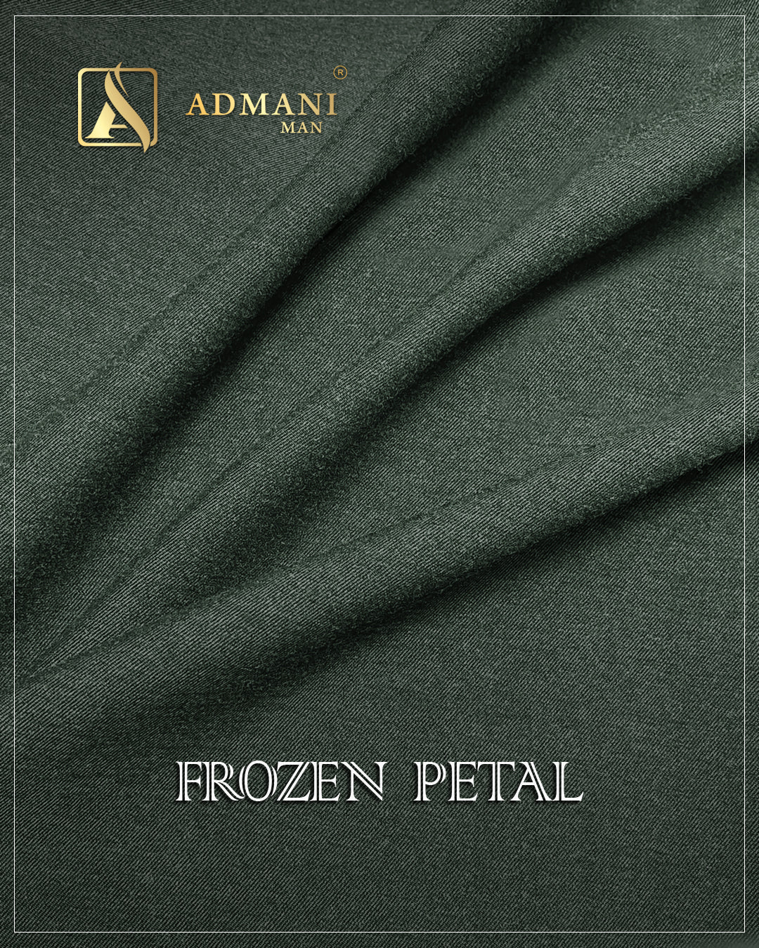 Frozen Petal Seaweed pure winter fabric for men's shalwar kameez