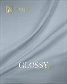 Glossy Plus Beau Blue Premium Textured Fabric for Wedding Styling by Admani Pakistan