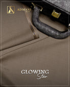 Glowing Star Roasted Coffee Unstitched Fabric for Men by Admani Menswear Pakistan