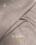 Golden Dream Tawny Color Premium Unstitched Fabric Mens Clothing Pakistan by Admani Menswear