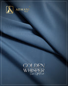Golden Whisper Sky Blue Unstitched Fabric for Men by Admani Menswear Pakistan