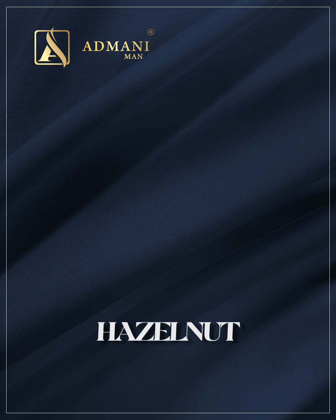 Hazelnut Blue Sapphire Unstitched Fabric Menswear Shalwar Kameez by Admani Menswear Pakistan