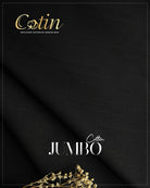Jumbo Black Premium Cotton Unstitched Fabric for Menswear Shalwar Kameez by Admani Pakistan
