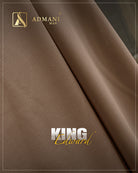 King Edward Roasted Coffee Premium Textured Fabric for Menswear Shalwar Kameez by Admani Pakistan