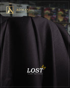 Lost Sky Merlot winter slub texture fabric for menswear shalwar kameez