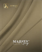 Majestic Glory Sandcastle Unstitched Fabric for Men by Admani Menswear Pakistan