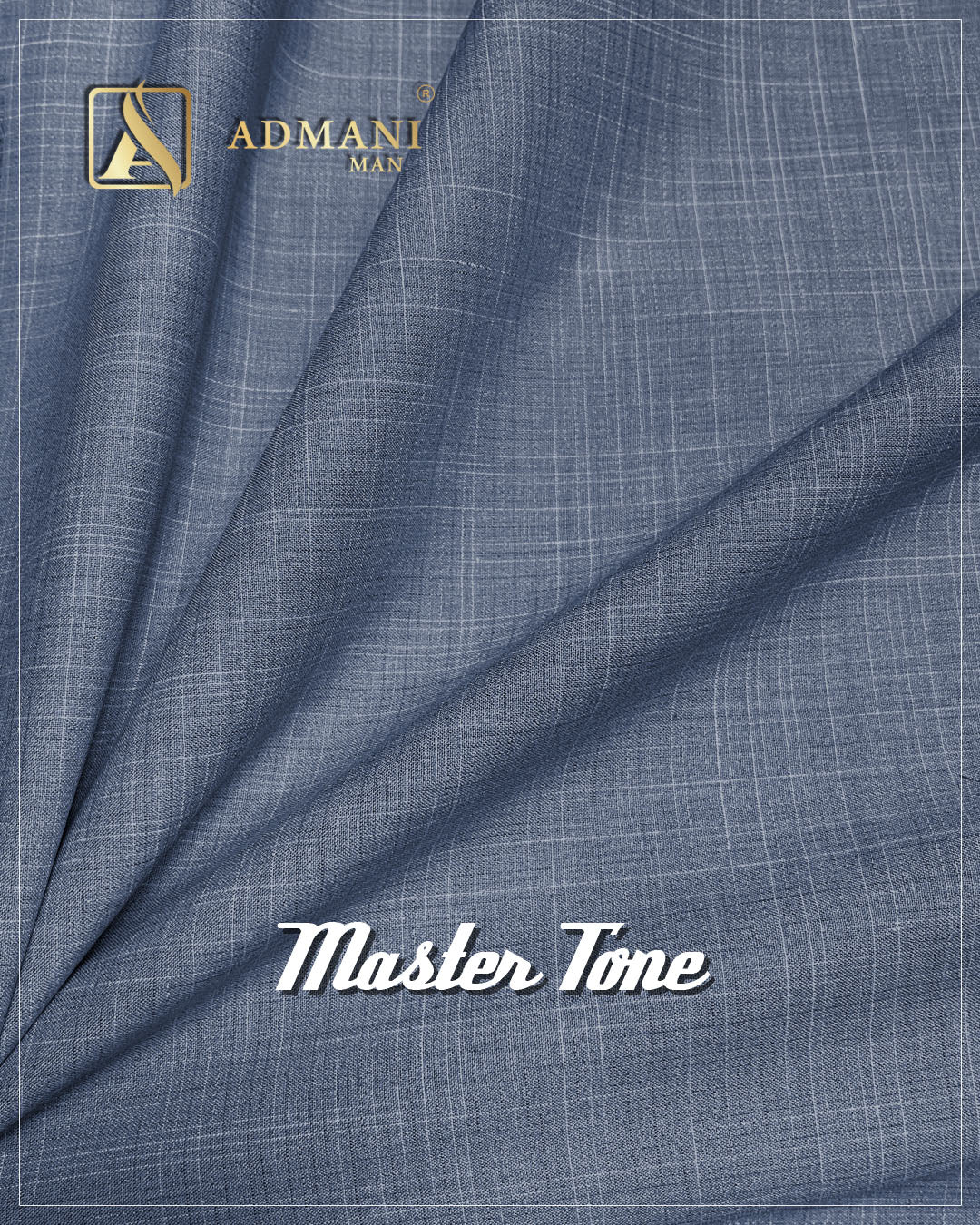 Master Tone Denim Unstitched Fabric for Men by Admani Menswear Pakistan