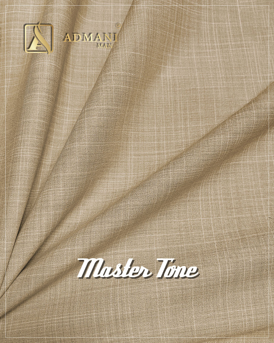 Master Tone Sandcastle Unstitched Fabric for Men by Admani Menswear Pakistan