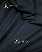 Merino Cloud Grey Premium Unstitched Fabric for Menswear Shalwar Kameez by Admani Man Pakistan - light grey for elegant occasions