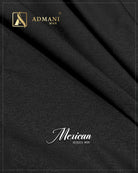 Mexican Series 05 Black luxury winter jacquard fabric for men's shalwar kameez