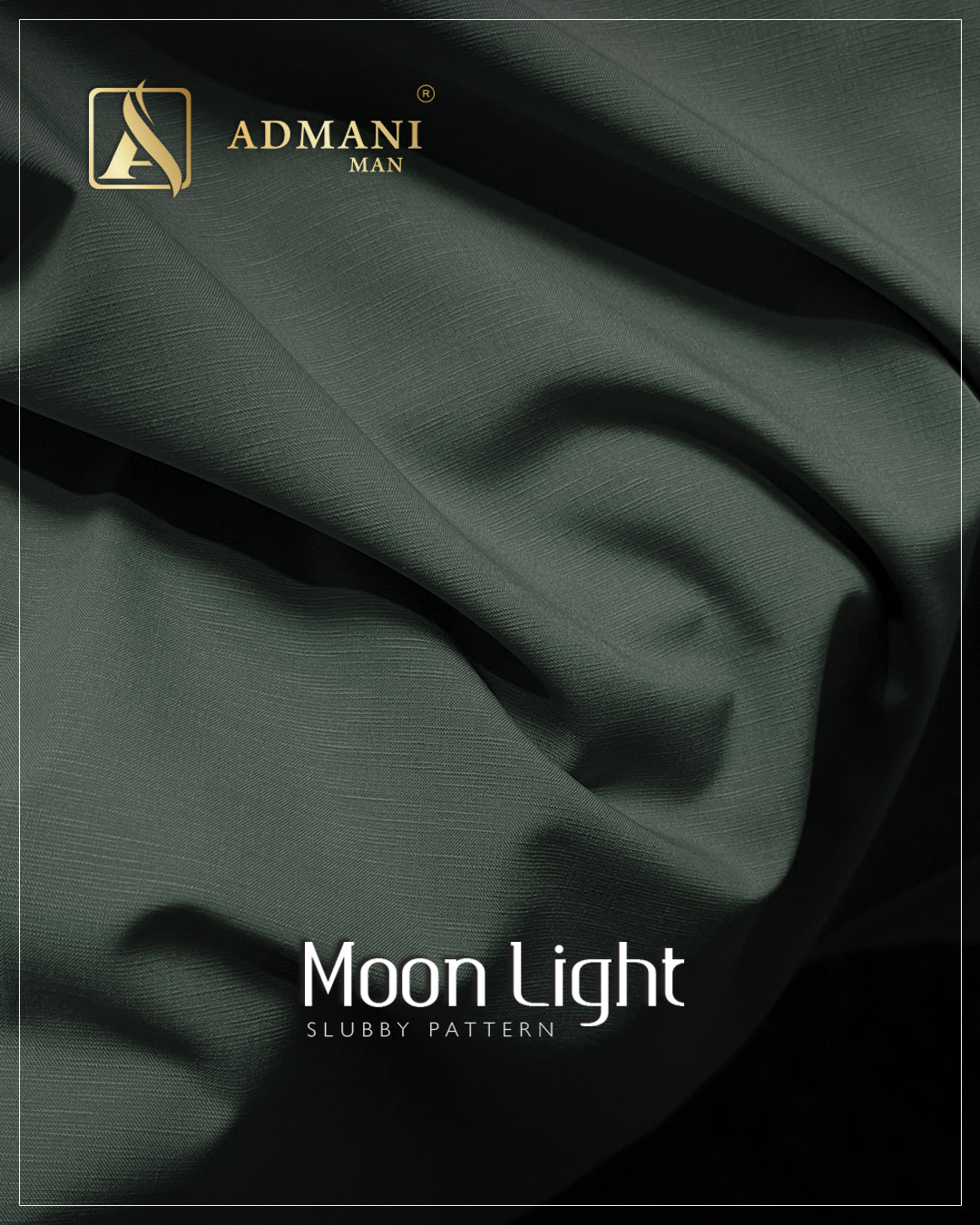 Moon Light Sage Unstitched Fabric Menswear Shalwar Kameez by Admani Menswear Pakistan