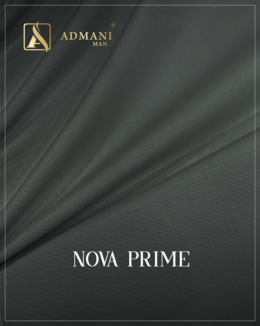 Nova Prime Arsenic Gray Premium Wash n Wear Fabric for Corporate Styling by Admani Pakistan