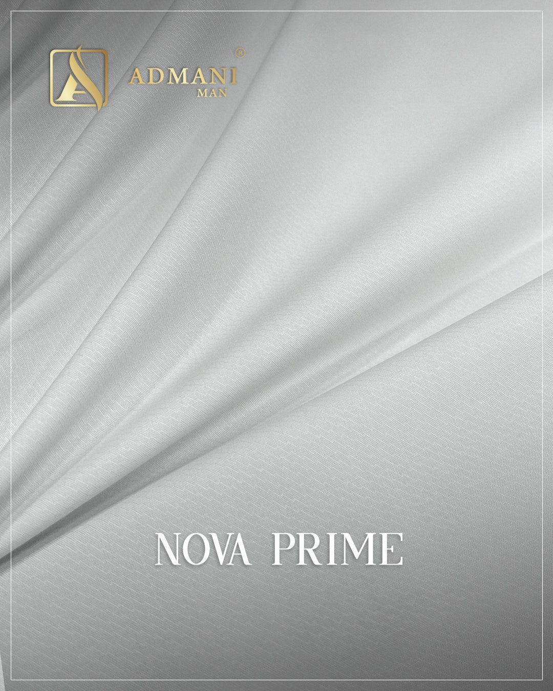 Nova Prime Off White Premium Wash n Wear Unstitched Fabric for Classic Shalwar Kameez by Admani Pakistan