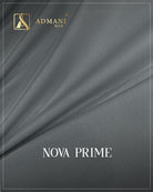 Nova Prime Smoky Gray Premium Wash n Wear Fabric for Formal Events by Admani Pakistan