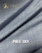 Pale Sky Blue Sapphire Unstitched Fabric for Men by Admani Menswear Pakistan