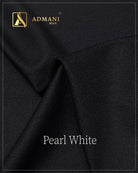 Pearl White Black premium winter dobby fabric for men's shalwar kameez