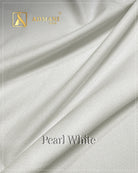 Pearl White Off White premium winter dobby fabric for men's shalwar kameez