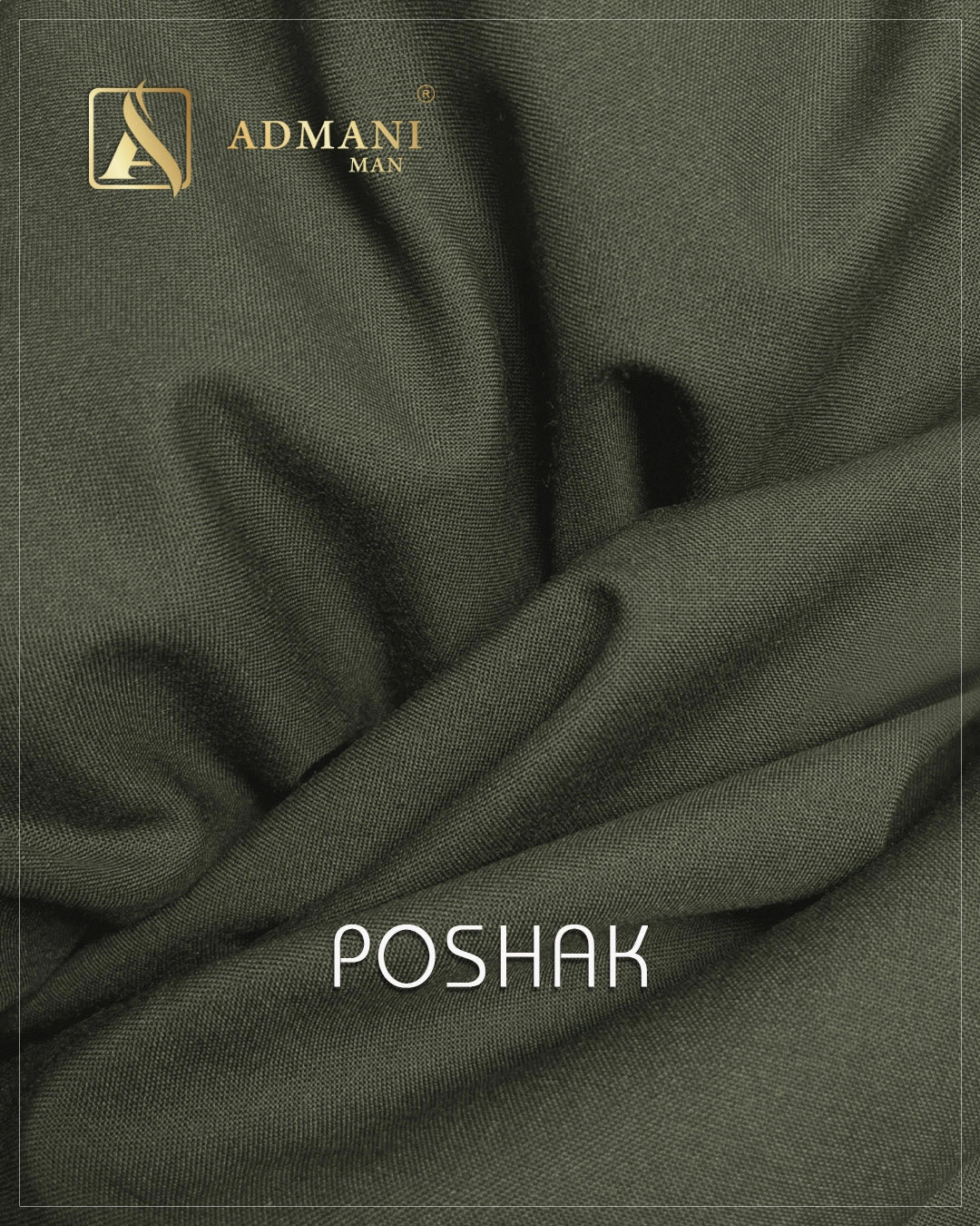Poshak Sage medium winter plain fabric for menswear shalwar kameez