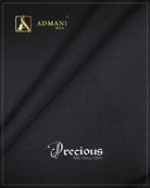 Precious Black Unstitched Fabric Menswear Shalwar Kameez by Admani Menswear Pakistan