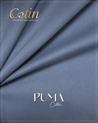 Puma Beau Blue Premium Cotton Unstitched Fabric for Menswear Shalwar Kameez by Admani Pakistan