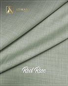 Red Rose Sage Unstitched Fabric for Men by Admani Menswear Pakistan