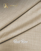Red Rose Sand Dollar Unstitched Fabric for Men by Admani Menswear Pakistan