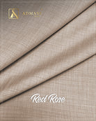 Red Rose Tawny Unstitched Fabric for Men by Admani Menswear Pakistan