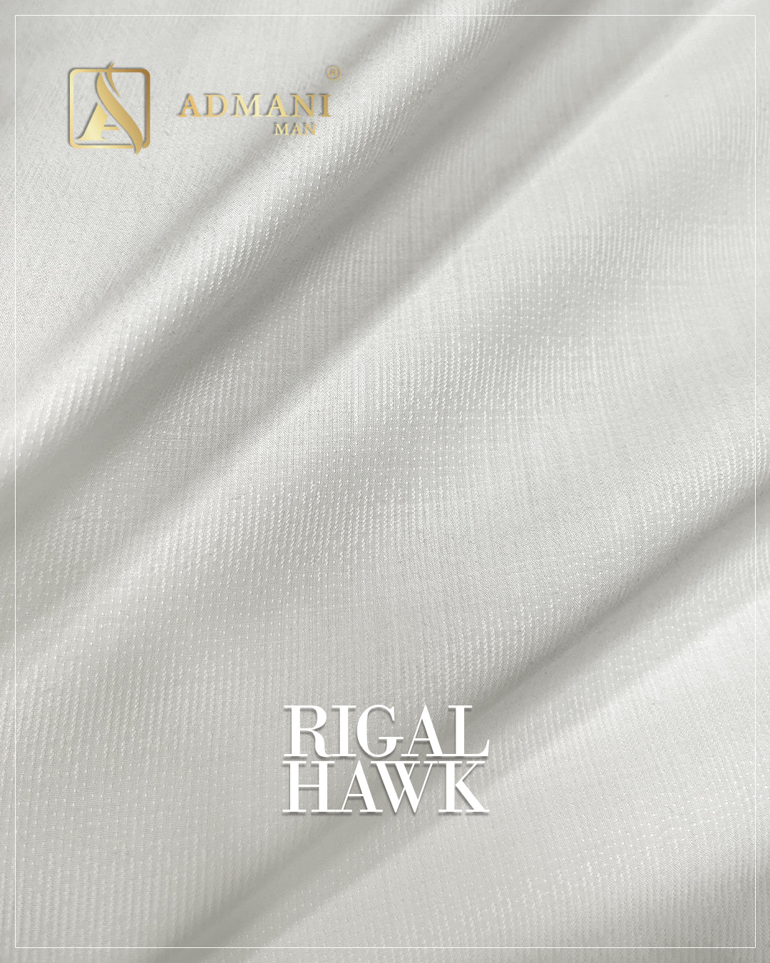Regal Hawk off white dobby fabric for men