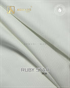 Ruby Star D-8 100% Liquid Ammonia Cotton shirting fabric for men by Admani
