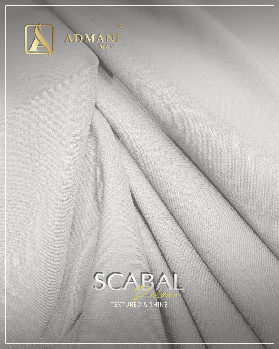 Scabal Prime Off White Shalwar Kameez Men Fabric by Admani Menswear Pakistan