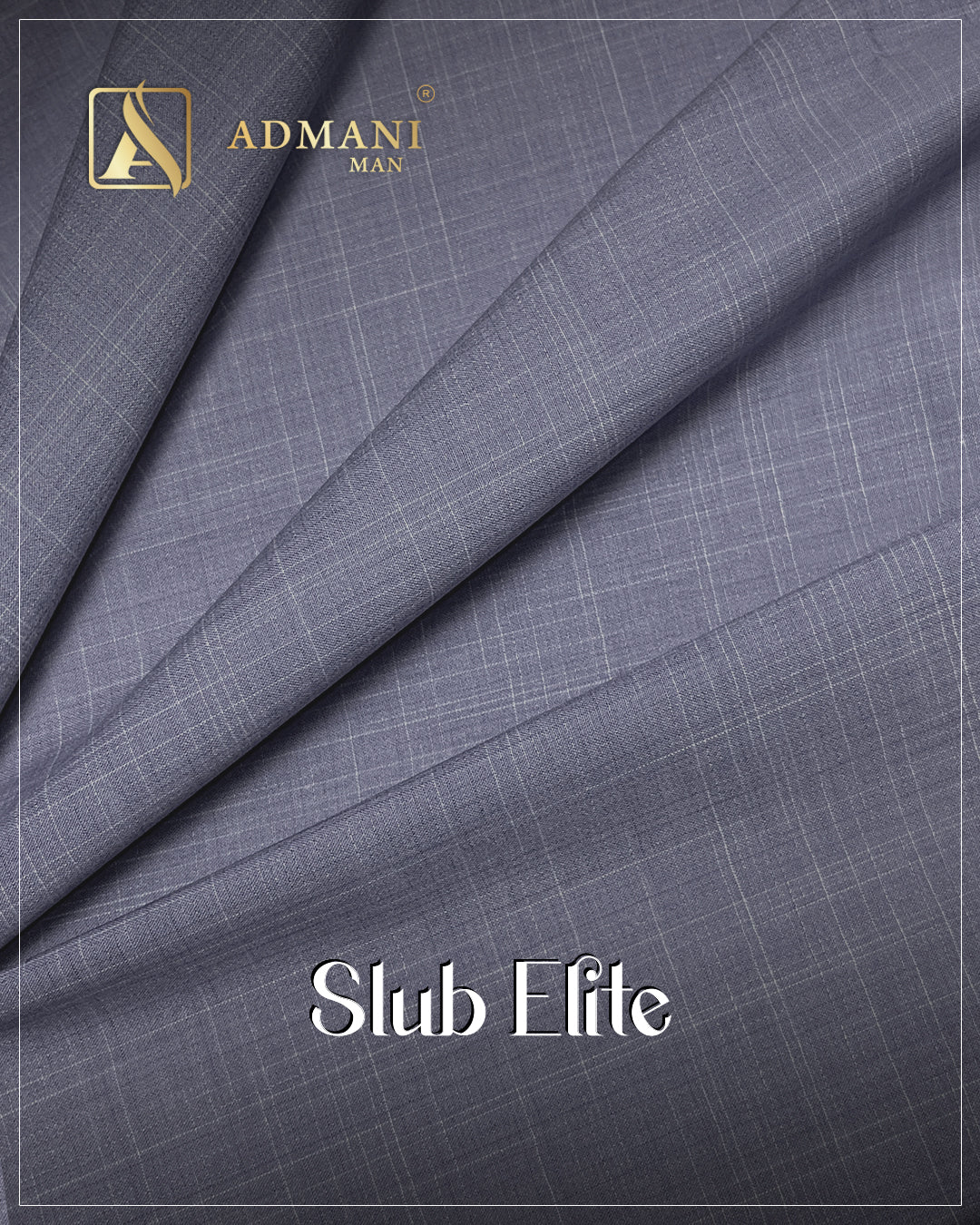 Slub Elite Aegean Unstitched Fabric for Men by Admani Menswear Pakistan