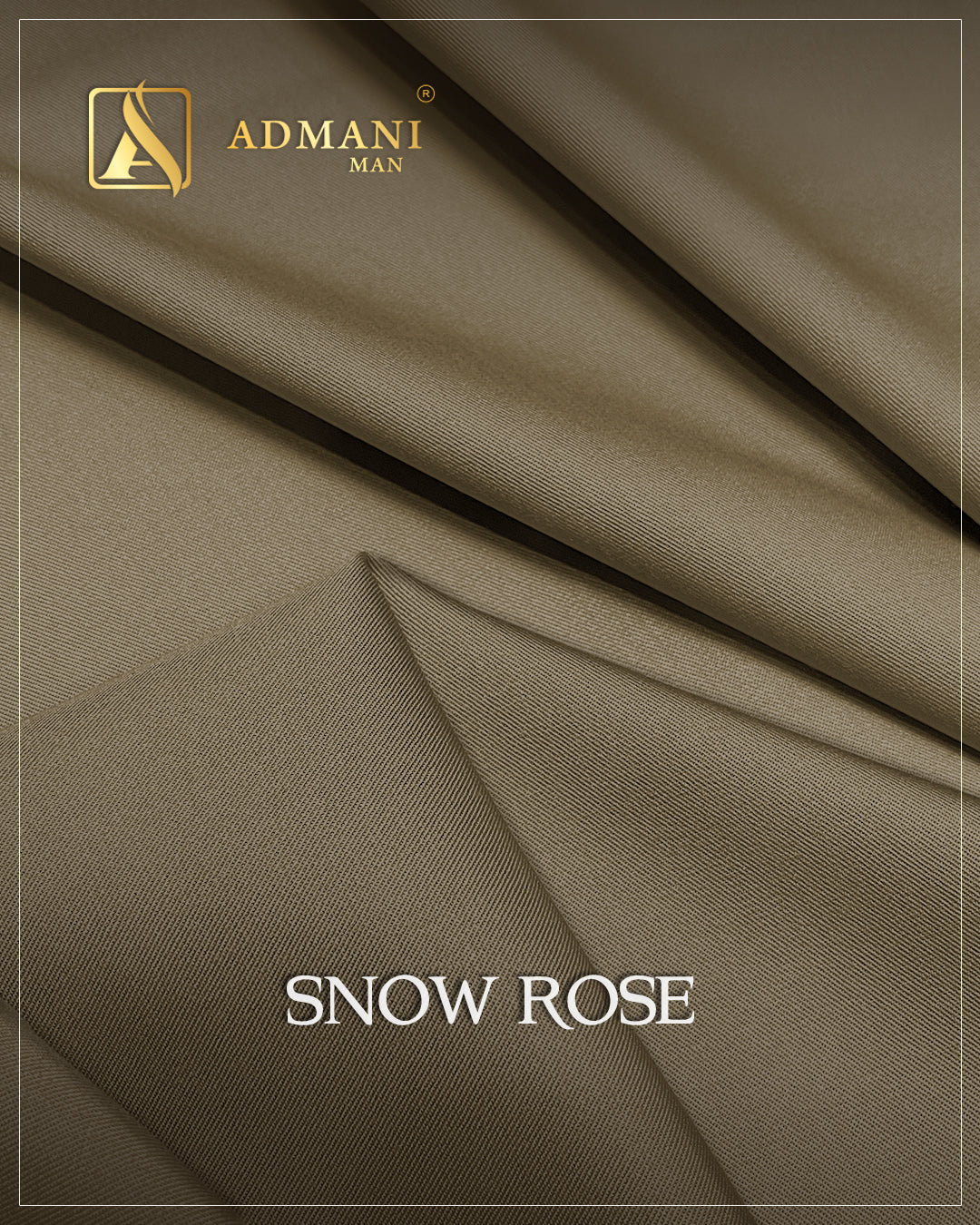 Snow Rose Hazel Wood Premium Medium-Winter Unstitched Fabric Menswear Shalwar Kameez by Admani Menswear Pakistan